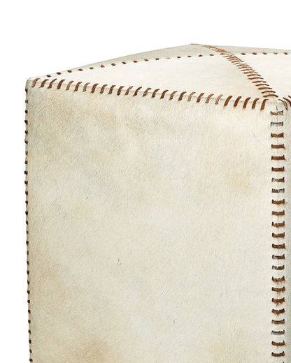 Ottoman, Small, White