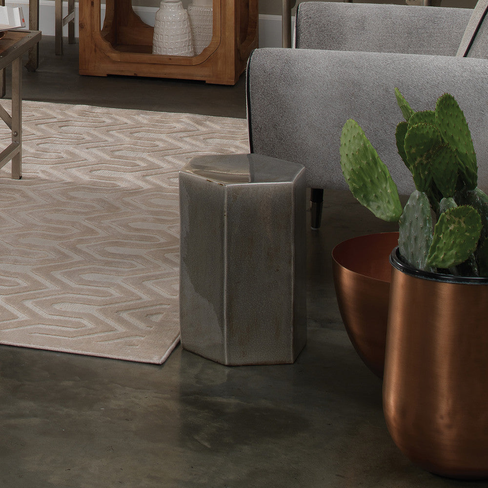 Porto Side Table, Small - Grey