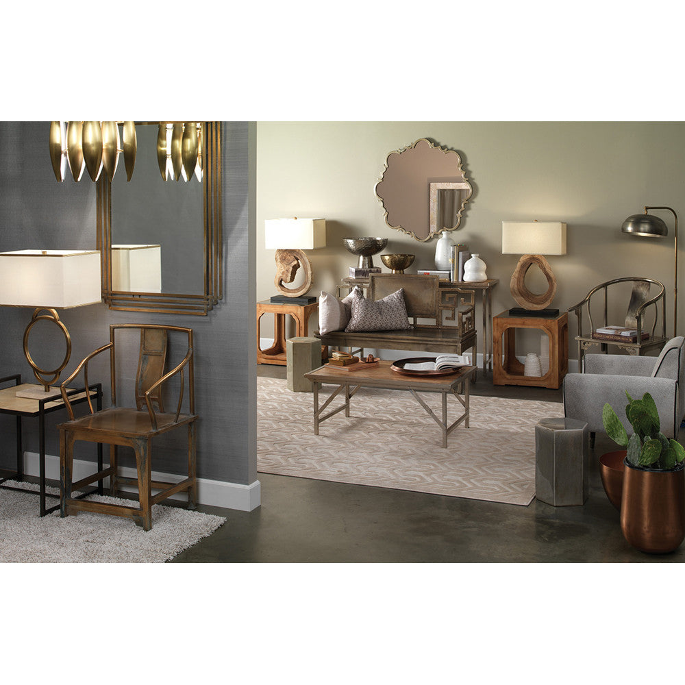 Porto Side Table, Small - Grey