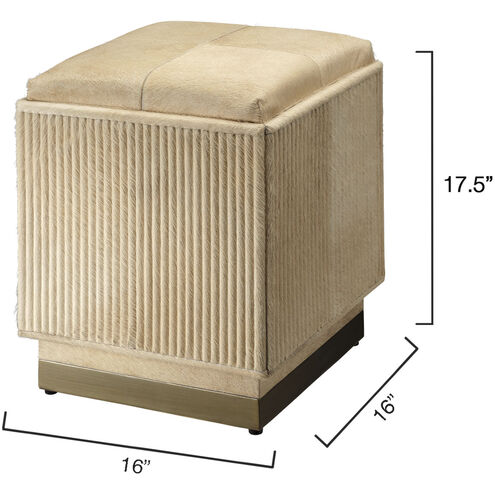 Easton Ottoman, Off White