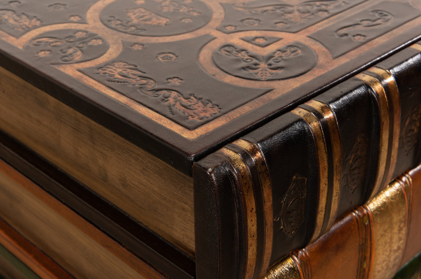 Florentine Books Chairside Chest
