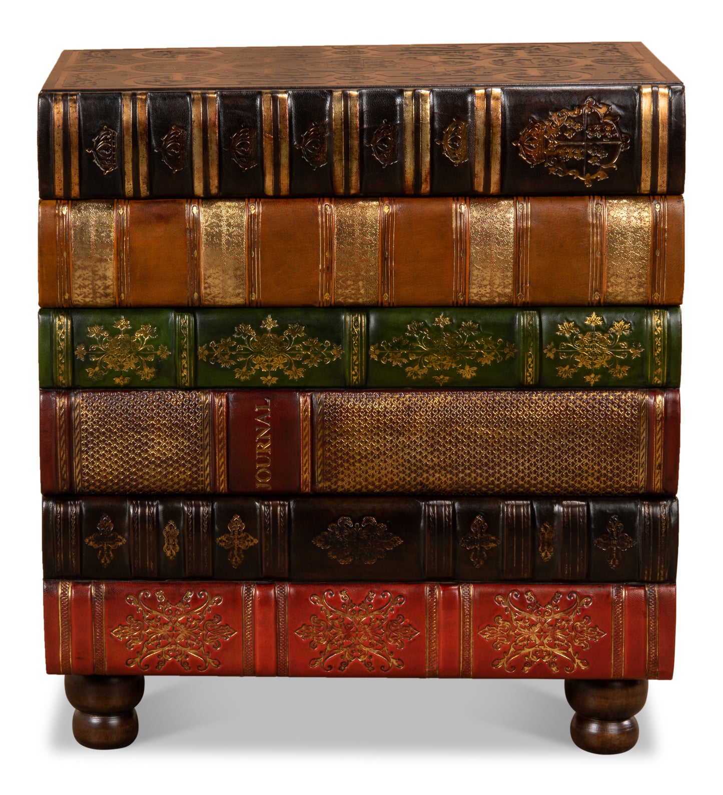 Florentine Books Chairside Chest