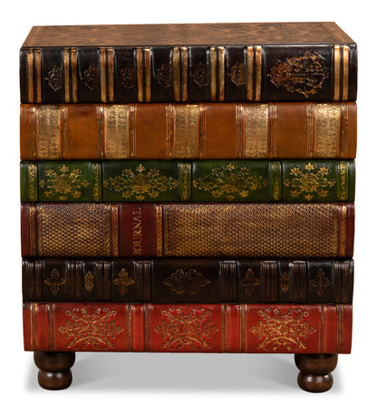 Florentine Books Chairside Chest