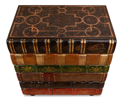 Florentine Books Chairside Chest