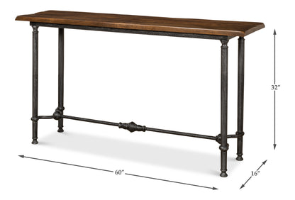 Layton Lodge Console Table Natural Finish