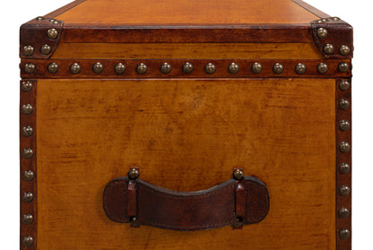 ABILENE LEATHER BOX W/STAND