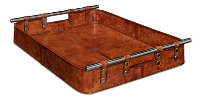 Safari Leather Tray
