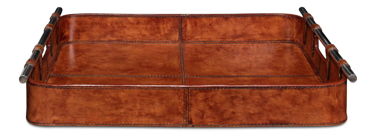 Safari Leather Tray
