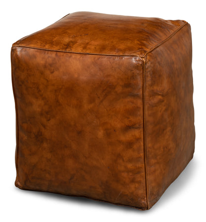 Sunday Afternoon Leather Cube Natural