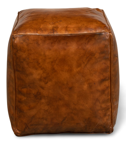 Sunday Afternoon Leather Cube Natural