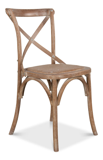 Tuileries Side Chair, Brown