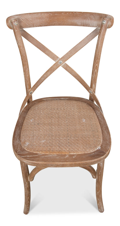 Tuileries Side Chair, Brown