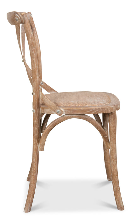 Tuileries Side Chair, Brown