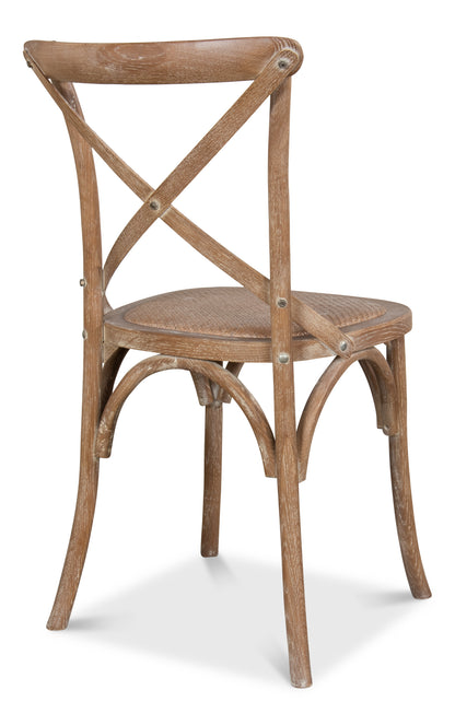 Tuileries Side Chair, Brown