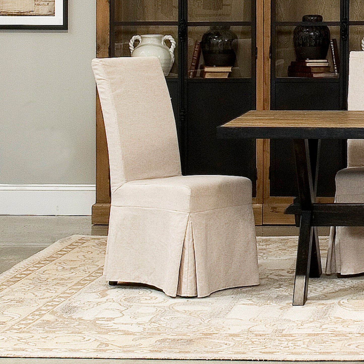 Draped Side Chair