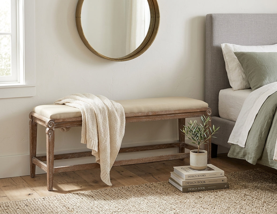 Smith Building Parlor Bench