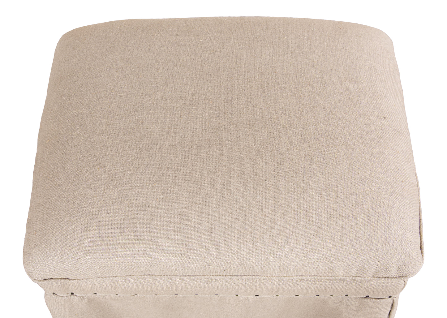 DRAPED OTTOMAN