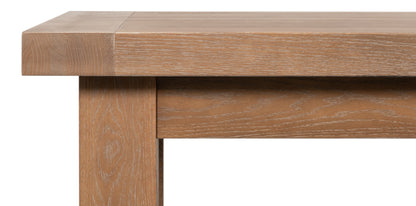 BAUHAUS DINING TABLE, DUSTY OAK