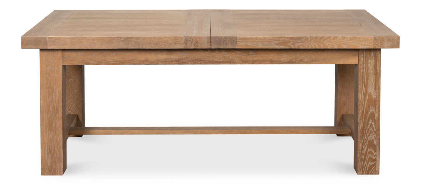 BAUHAUS DINING TABLE, DUSTY OAK