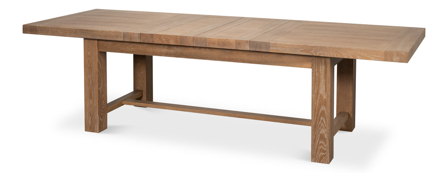 BAUHAUS DINING TABLE, DUSTY OAK