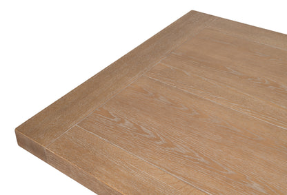 BAUHAUS DINING TABLE, DUSTY OAK