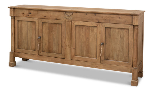 CARACOLE CREDENZA  DRIFTWOOD FINISH