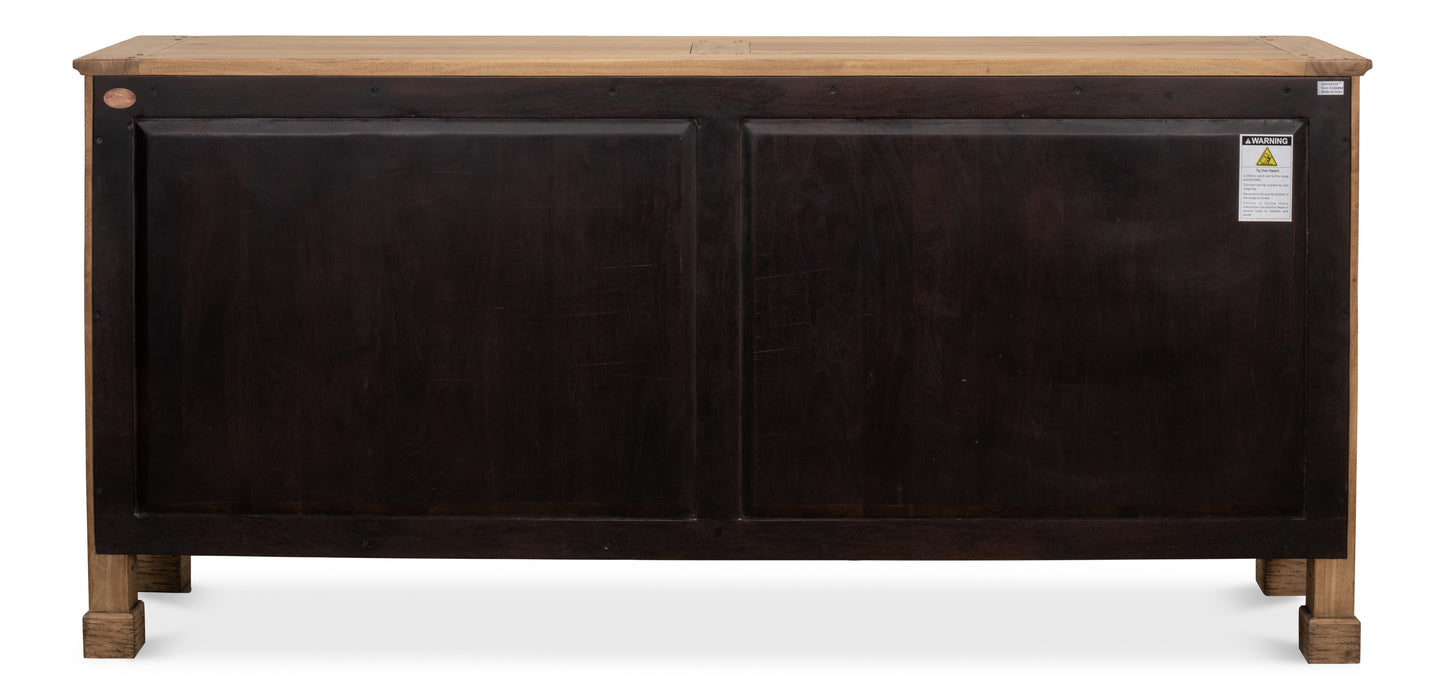 Caracole Credenza Driftwood Finish