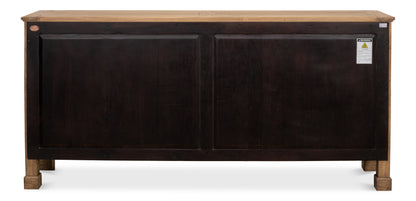 Caracole Credenza Driftwood Finish