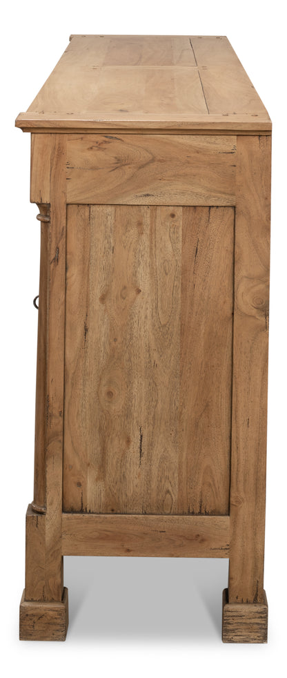 Caracole Credenza Driftwood Finish