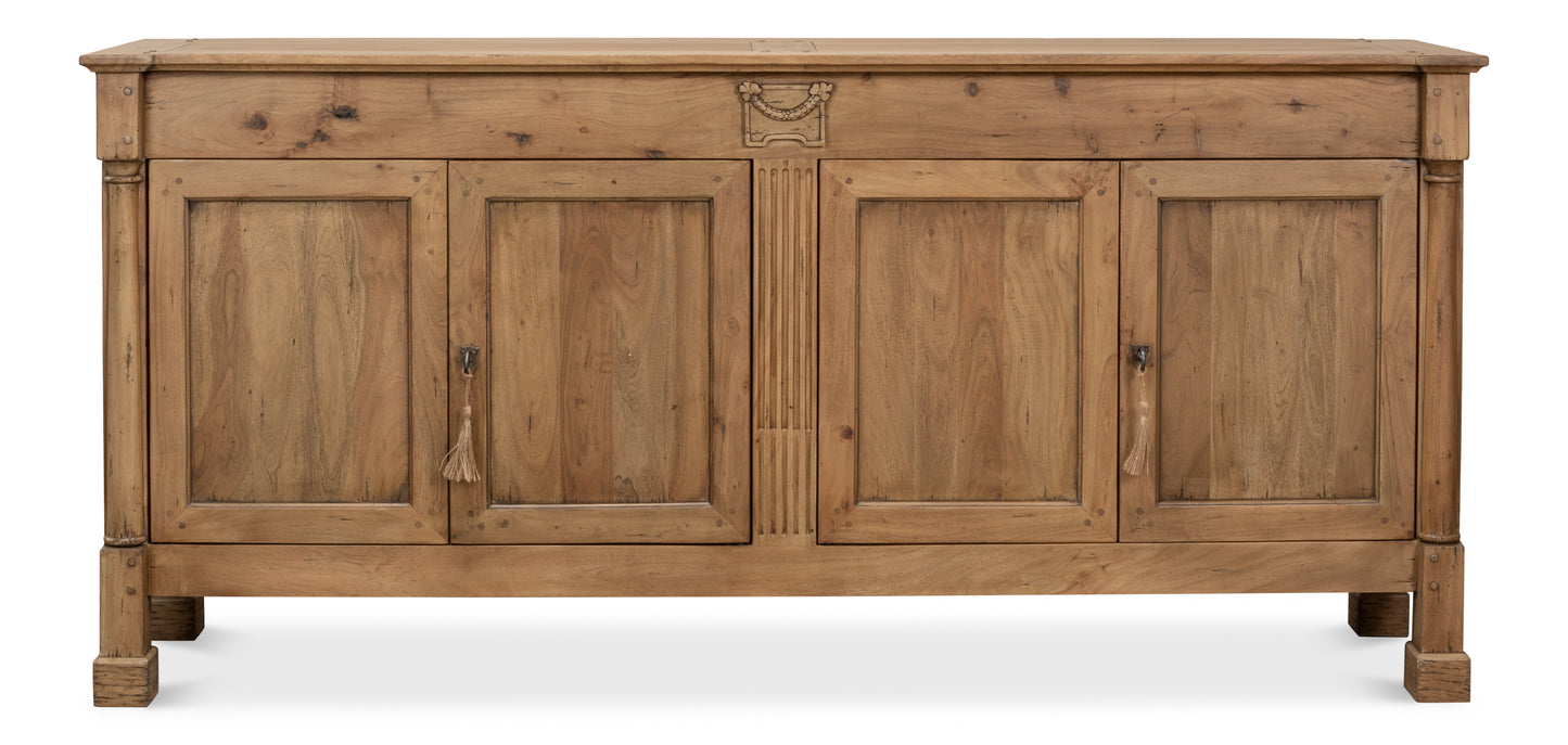 Caracole Credenza Driftwood Finish