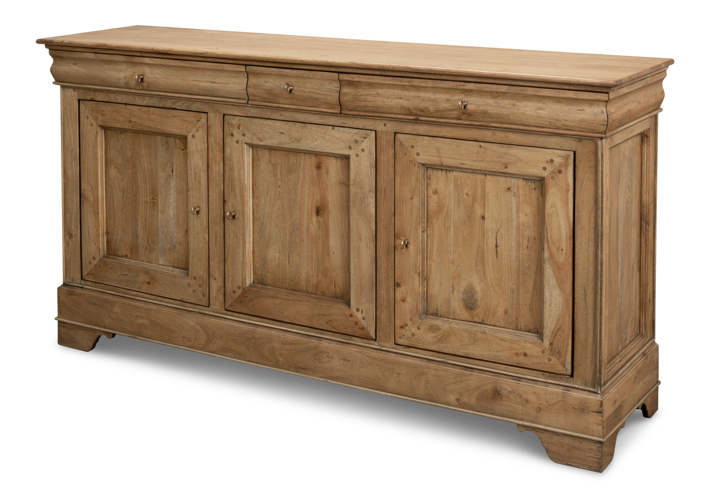 CAFE AU LAIT BUFFET  DRIFTWOOD FINISH