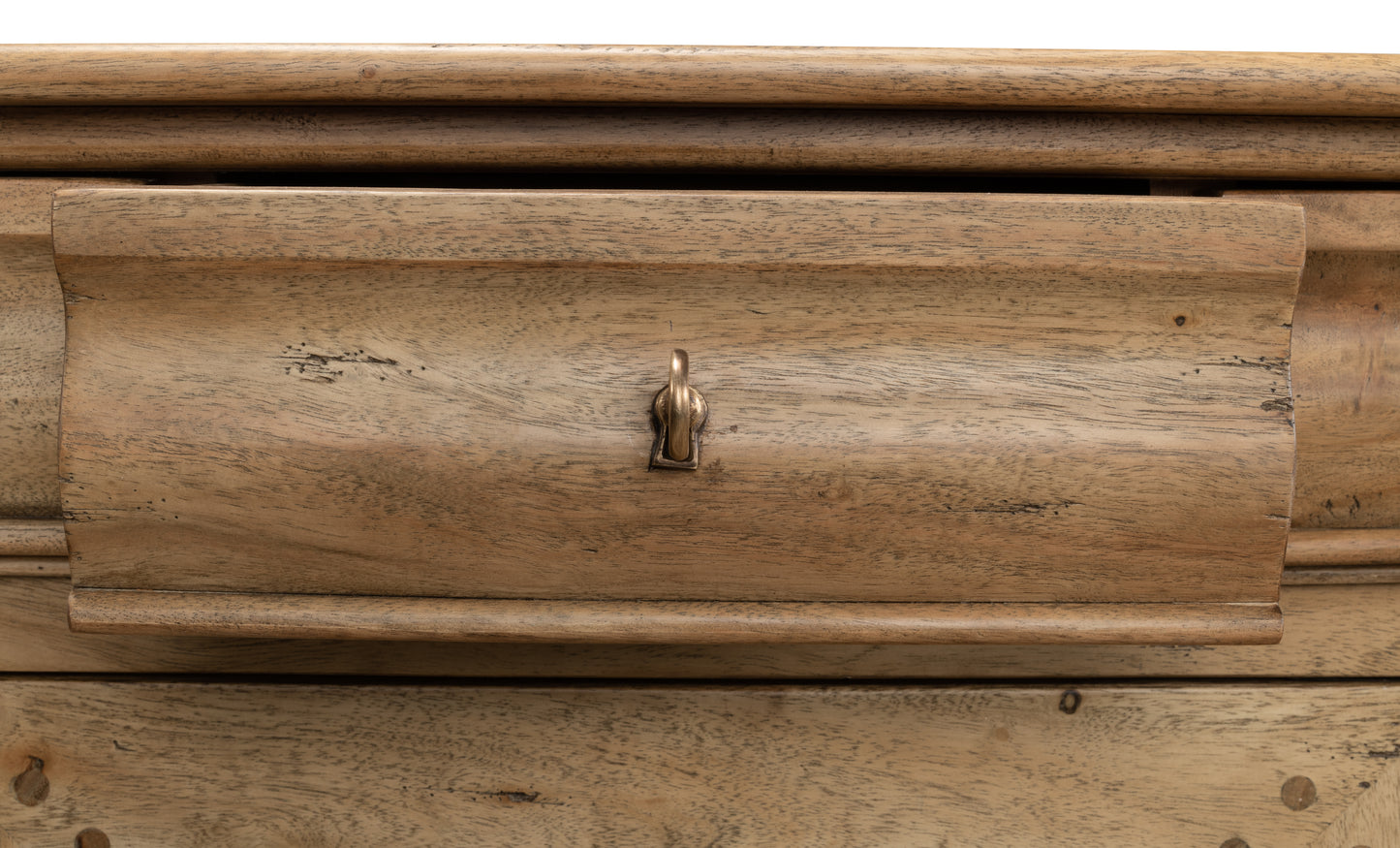CAFE AU LAIT BUFFET  DRIFTWOOD FINISH