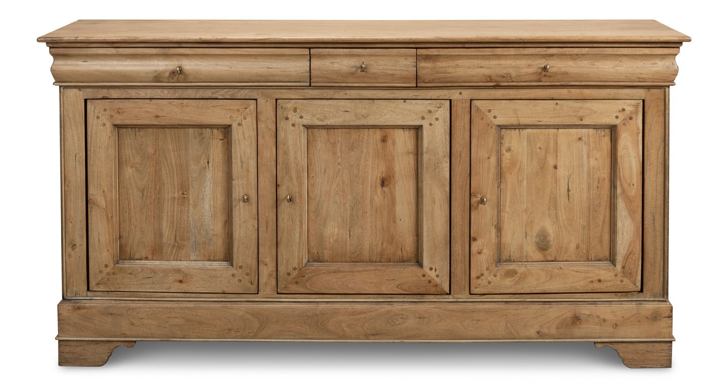 CAFE AU LAIT BUFFET  DRIFTWOOD FINISH