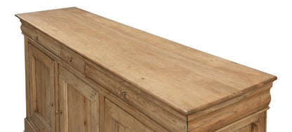 CAFE AU LAIT BUFFET  DRIFTWOOD FINISH