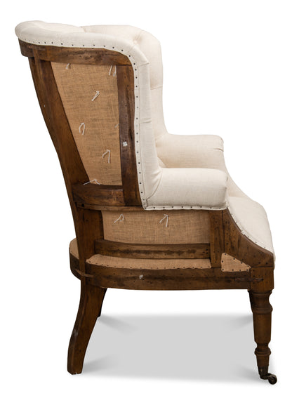 Irish Chair White Linen
