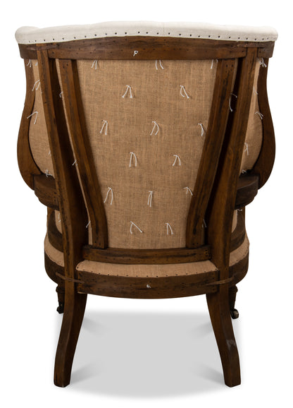 Irish Chair White Linen