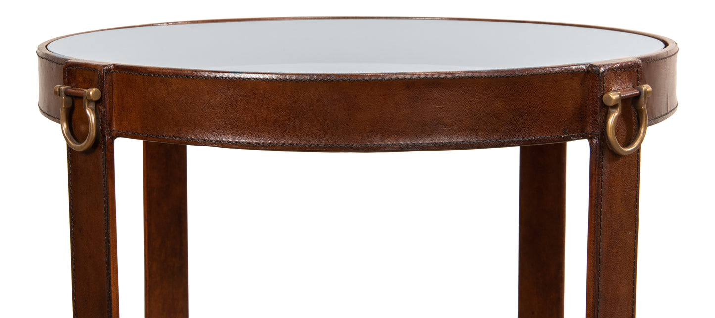 Leather Harness Table