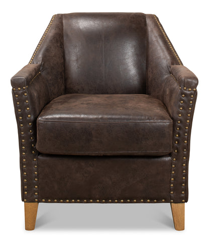 GRANVILLE LEATHER CHAIR