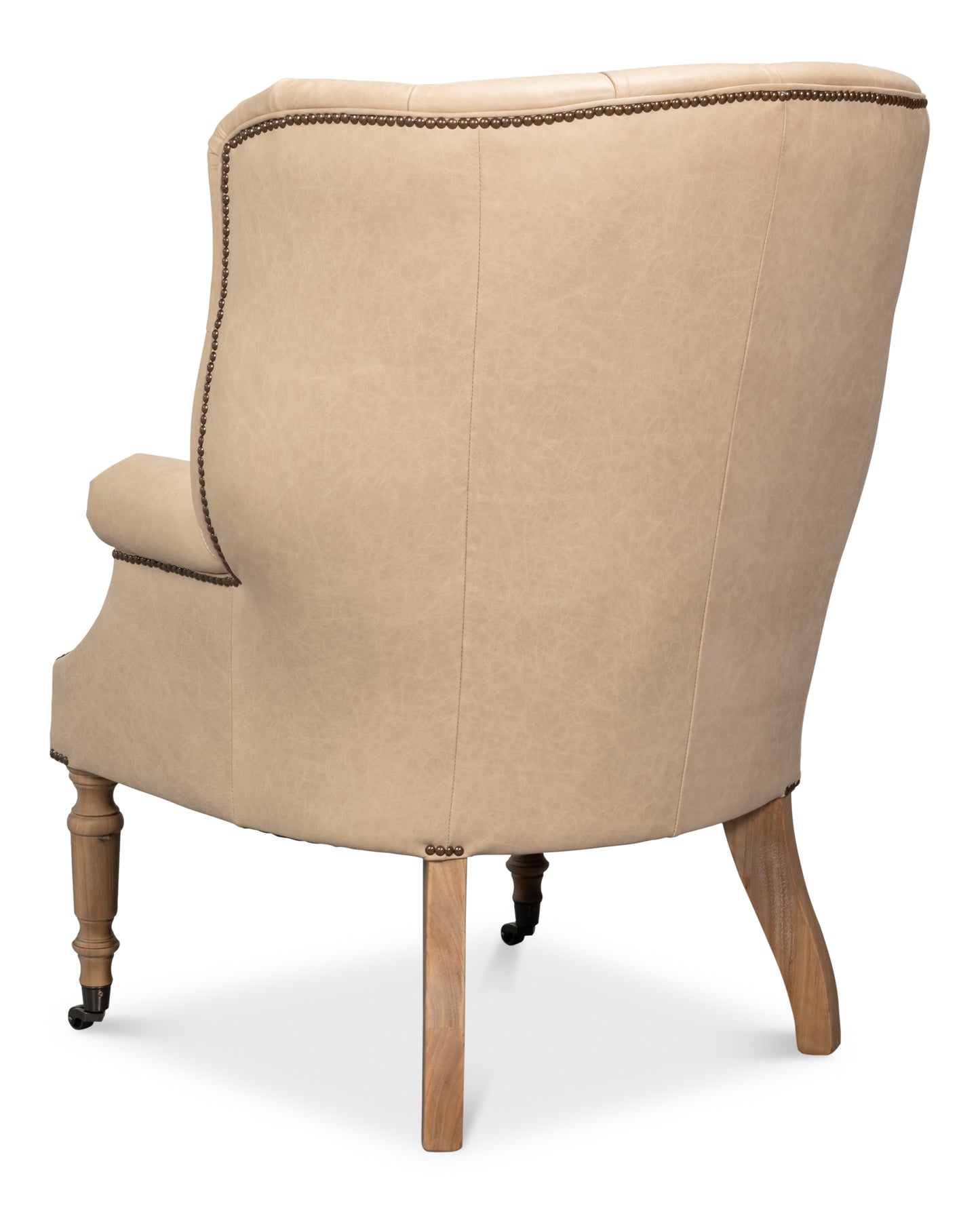 WELSH CAPPUCCION LEATHER CHAIR - CAPPUCCION LEATHER