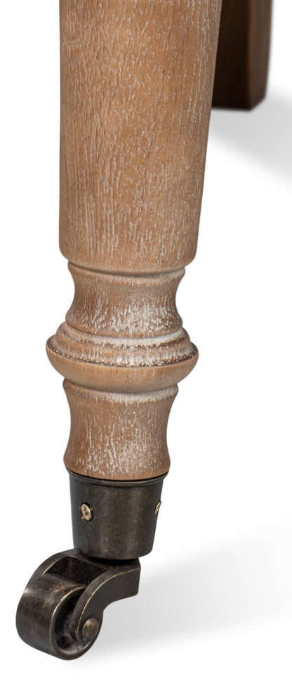 Welsh Leather & Jute Chair