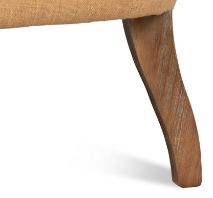 Welsh Leather & Jute Chair