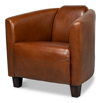 Mandy Armchair Vintage Havana