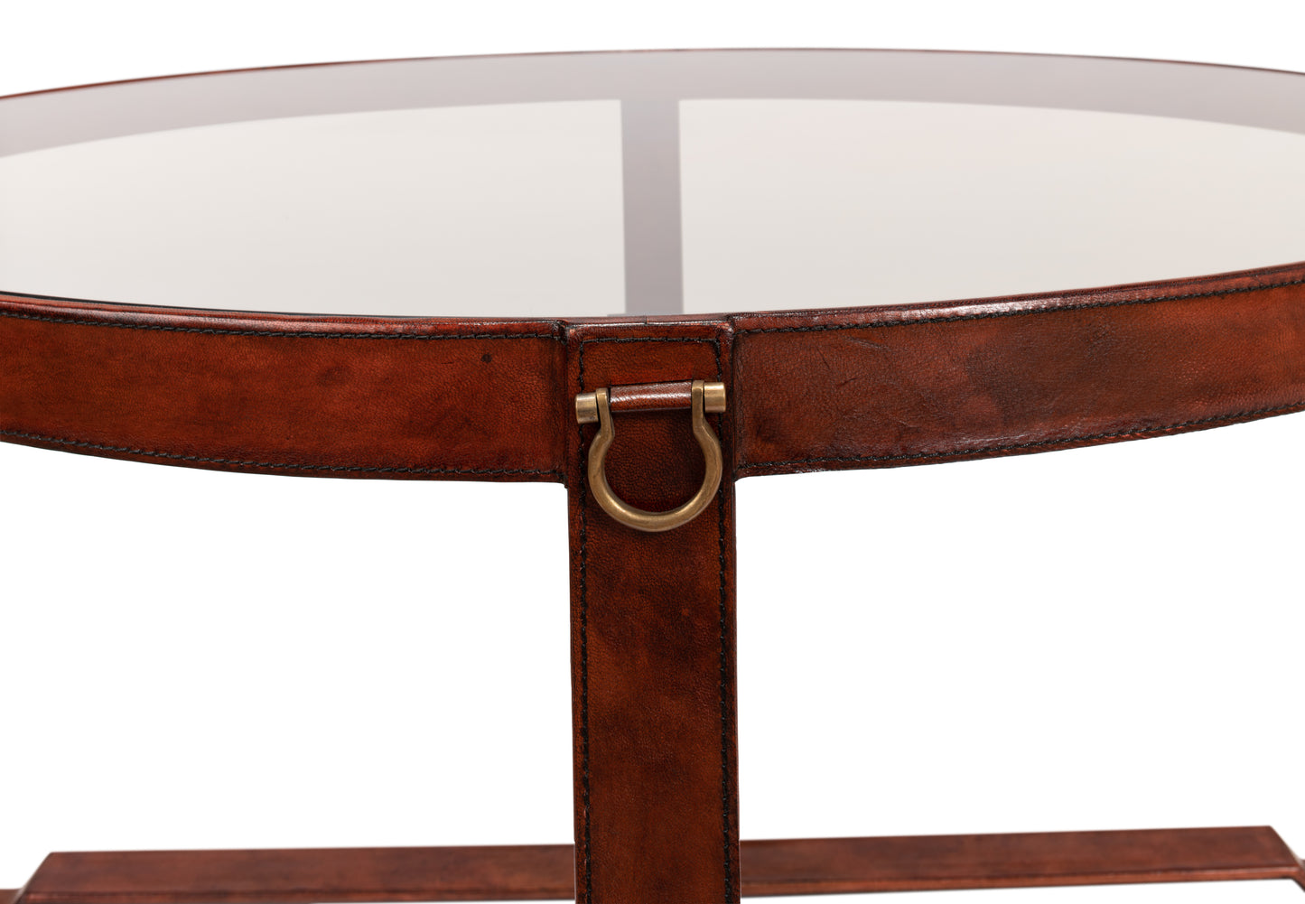 HARNESS ROUND COFFEE TABLE