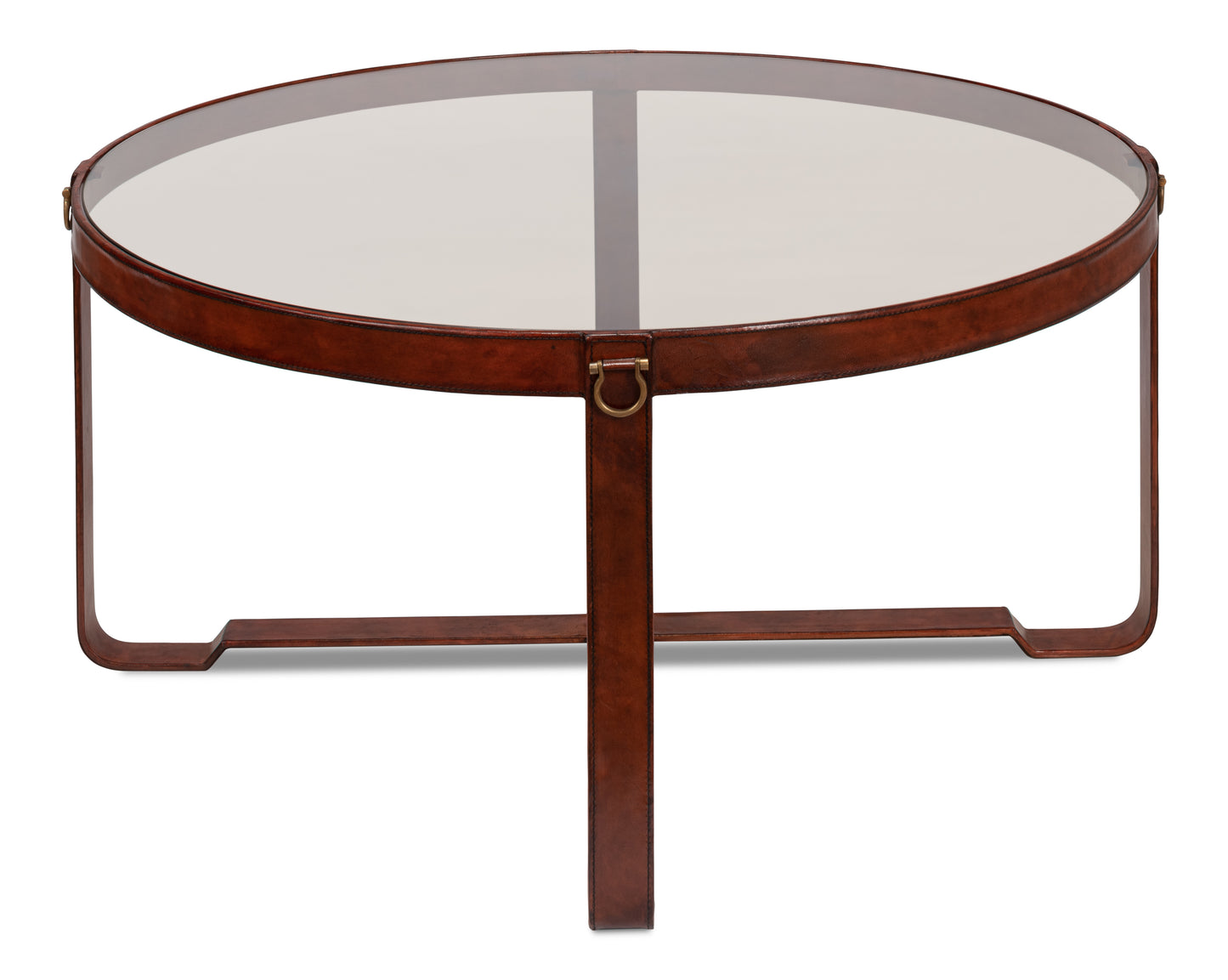 HARNESS ROUND COFFEE TABLE