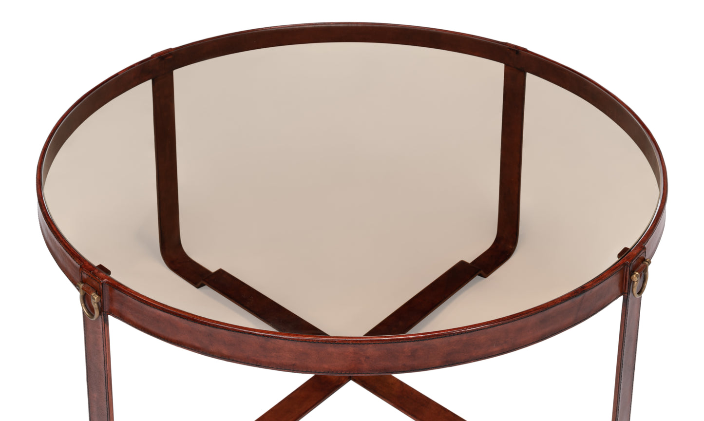 HARNESS ROUND COFFEE TABLE