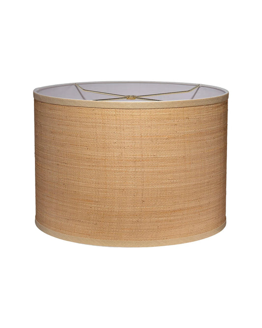 Drum Shade in Raffia, Classic