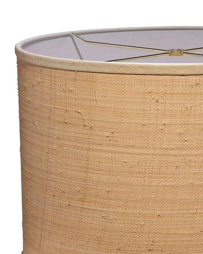 Drum Shade in Raffia, Large
