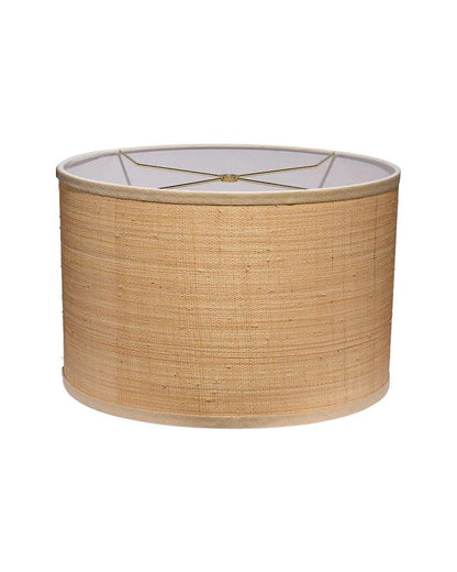 Drum Shade in Raffia, Medium
