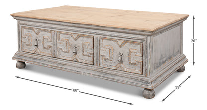 Base And Crown Coffee Table