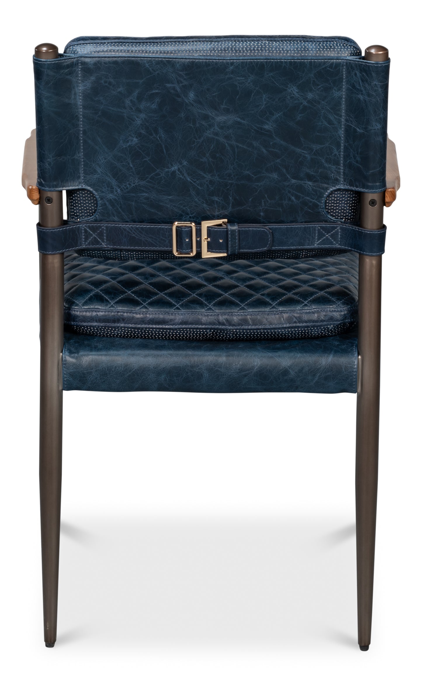 The Harley Chair-Chateau Blue Leather